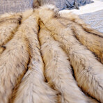 Limited Edition Faux Fur Throw (Arctic Fox)