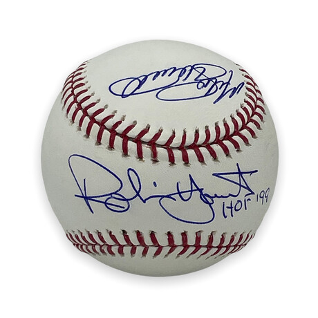 Robin Yount, Andre Dawson & Mike Schmidt // Signed Baseball