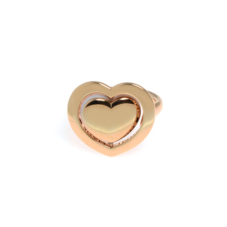Giulietta E Romeo 18k Rose Gold + Rose Quartzite Ring // Ring Size: 6.5 // Store Display