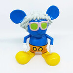 Keith Haring //Andy Mouse (Blue) // 2005