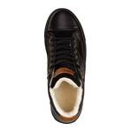 P.daCortona Men // Black (EU Size 42)