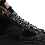 P.daCortona Men // Black (EU Size 42)