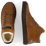 P.daCortona Men // Cognac (EU Size 44)