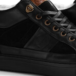 P.daCortona Men // Black (EU Size 42)