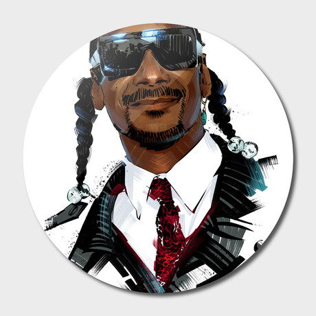 Snoop Dogg (16"Ø)
