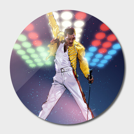 Freddie Mercury (16"Ø)