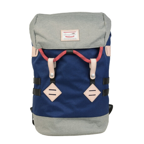 Colorado Backpack // Navy + Beige