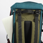 Traveler Bag // China Special // Denim + Wine