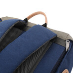 Colorado Backpack // Navy + Beige