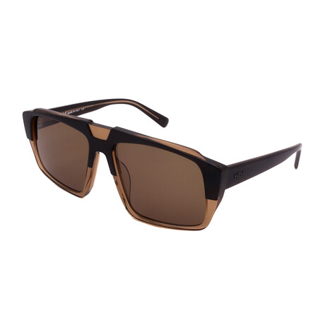 MCM // Unisex 693S-038 Sunglasses // Gray + Brown