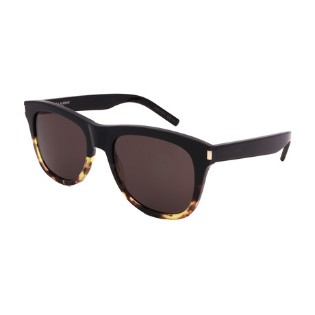 Saint Laurent // Unisex SL51 OVER 008 Sunglasses // Havana + Black