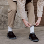 Coffee Sneakers // Stealth Black (Men's US Size 7)