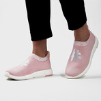 Coffee Sneakers // Sweet Pink (Men's US Size 7)