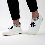 Coffee Sneakers // Rebel White (Men's US Size 7)