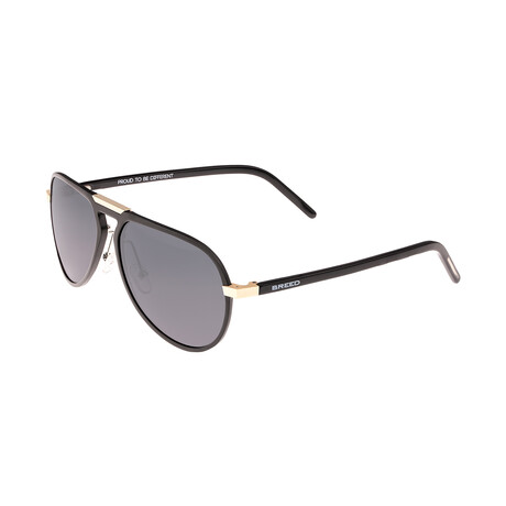 Nova Polarized Sunglasses // Black Frame + Black Lens
