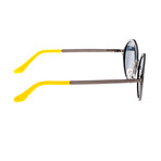 Corvus Polarized Sunglasses // Gunmetal Frame + Gold Lens