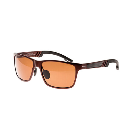 Pyxis Polarized Sunglasses // Brown Frame + Brown Lens