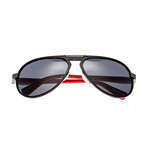 Octans Polarized Sunglasses // Black Frame + Black Lens