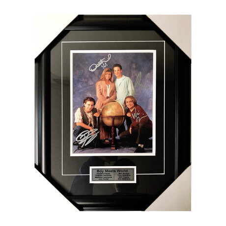 Boy Meets World // Cast-Signed Photo Display