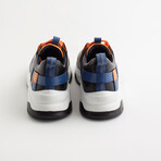 Finn Lace-Up Sneakers // Black + Gray (Euro: 44)