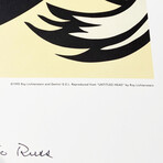 Roy Lichtenstein // Poster: Untitled Head 1995