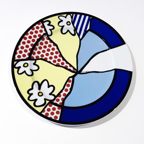 Roy Lichtenstein // Untitled Plate (Waterlily) 1990