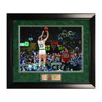 Larry Bird // Boston Celtics // Signed Photograph + Framed