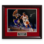Allen Iverson // Philadelphia 76ers // Autographed Photograph + Framed