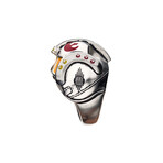 Star Wars X RockLove // Rebel Pilot Helmet Ring (Ring Size 6)