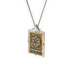 Star Wars X RockLove // Imperial Credit Necklace // Yellow Gold