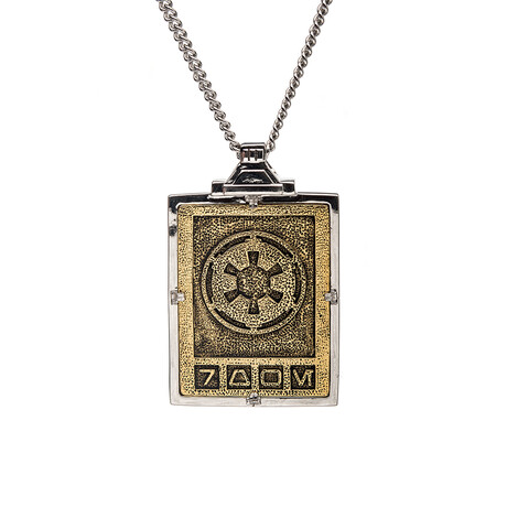 Star Wars X RockLove // Imperial Credit Necklace // Yellow Gold