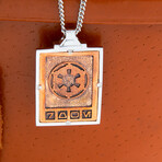 Imperial Credit Necklace // Rose Gold