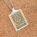 Star Wars X RockLove // Imperial Credit Necklace // Yellow Gold