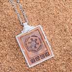 Imperial Credit Necklace // Rose Gold