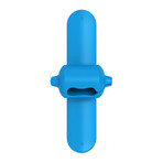 Snappy Earphone Cable Organizer // Blue