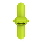 Snappy Earphone Cable Organizer // Green