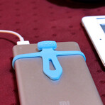 HUGMAN // Charing Cable Organizer // Blue