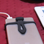 HUGMAN // Charing Cable Organizer // Gray