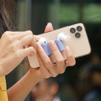 PICKPOD // Wireless Earphone Holder // Blue