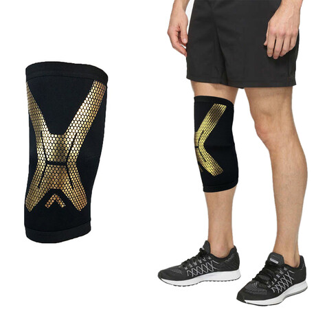 Dynamic Knee Support Sleeve // Gold (Medium)