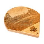 Laser Engraved Wood Plate // MLB Stadium // Philadelphia Phillies