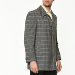 Bangkok Coat // Patterned Gray (Small)