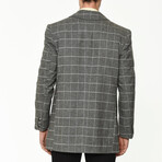 Bangkok Coat // Patterned Gray (Small)
