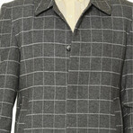 Bangkok Coat // Patterned Gray (Small)