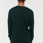Milo Sweater // Dark Green (2XL)