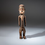 Genuine Wooden Sukuma Figure // Red Pigment