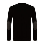 Thomas V-Neck Sweater // Black (L)