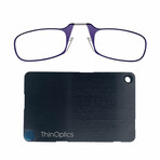 Black Wallet // Purple Readers (+1.00)