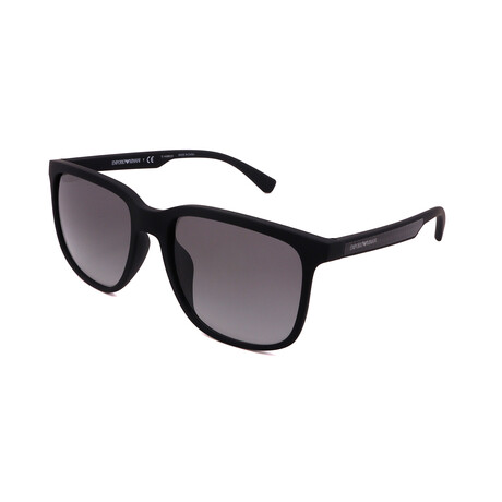 Armani // Men's EA4104F-506311 Sunglasses // Black + Gray