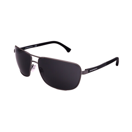 Emporio Armani // Men's EA2033-313087 Sunglasses //Gunmetal + Gray